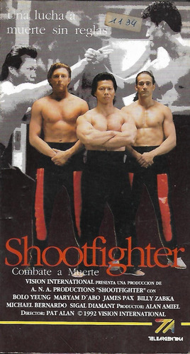 Shootfighter Vhs Bolo Yeung Artes Marciales Peleas