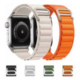 Correa Alpine Para Apple Watch 42 /44 / 45 & Ultra   Naranja