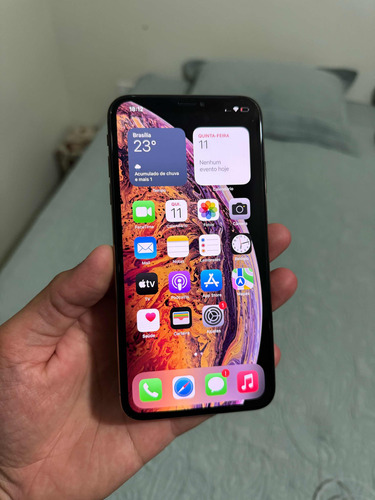 iPhone XS Max Dourado 64gb Leia A Descrição