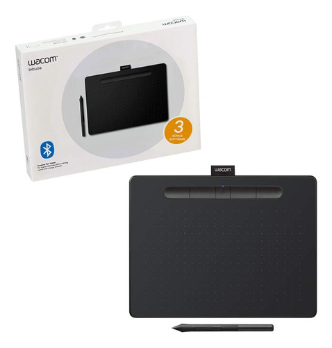 Tableta Inalámbrica De Dibujo Gráfico Wacom Intuos Para Mac,