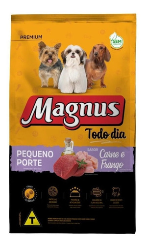 Ração Magnus Todo Dia Cães Adultos Raças Pequenas 10kg