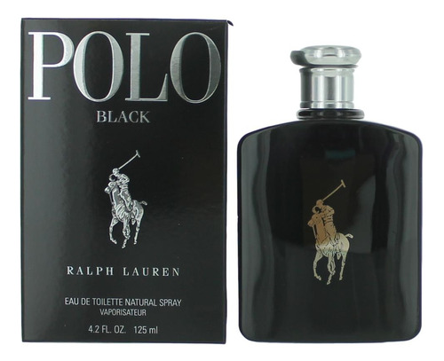 Perfume Ralph Lauren Polo Black Edt 125ml Hombre