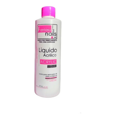 Monomero 8 Onz Fantasy Nails Tapa Rosa | Meses sin interés