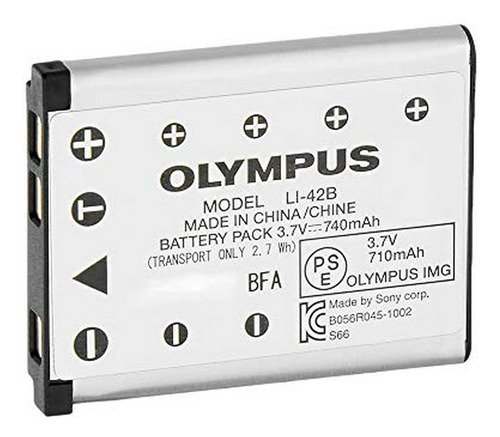 Batería De Cámara - Olympus Li-42b Rechargeable Battery (sil