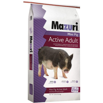 Alimento Mazuri Para Cerdito Mini Pig Activo Adulto 11.33kg | Meses sin interés