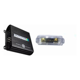 Combo Amplificador Autotek Sm-2400.4d + Afh-anl8g Audiobahn