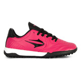 Botines Pista Topper San Ciro V Tf Fucsia Negro Mujer