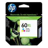 Cartucho Tinta  Hp 60 Xl Color - 12 Ml - Cc644wl