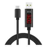 Cable Cargador Celular Usb Con Display Indicador Volt Amper