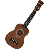 Ukelele Soprano Electroacústico Freeman Ku-s-eq/b Con Aquila