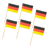 Espeto Bandeira Alemanha 100 Un Decoração Churrascaria