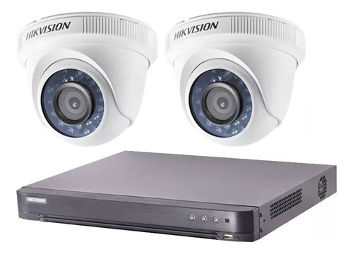 Kit Seguridad Dvr 16 Canales + 2 Camaras + Disco 1 Tb 