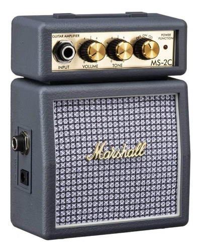 Mini Amplificador Marshall Ms2c Guitarra Electrica 2 Watts