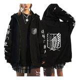 Attack Titan Zip Sudadera Anime Hombre Mujer Ropa Deport [u]