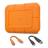 Disco Externo Ssd Lacie Rugged 2tb Usb-c 950mb/s Nvme Solido
