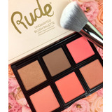 Rubor Undaunted Blush Palette Rude Cosmetics