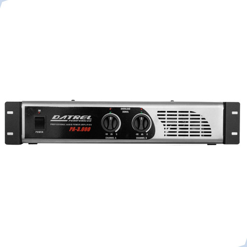 Amplificador Potencia Profissional Pa 3000 Datrel 400w Rms