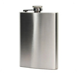 Cantil De Bolso Inox 230ml Whisky Frasco Drink Garrafinha