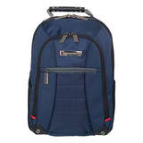 Mochila Portalaptop 17'' Olten Swissmobility, Color Azul