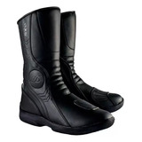 Botas Solco Drift Media Caña Proteccion Moto Touring Cuero