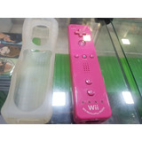 Wii Remoti Pink  Usado Original Com Motion Plus Embutido+nf-