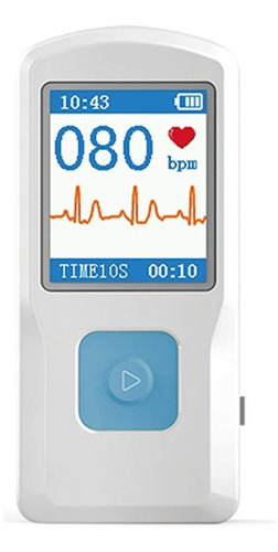 Pm10 Máquina Ecg Ekg Portátil Pantalla A Color