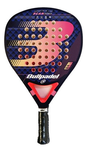 Paleta De Padel, Bullpadel, Scan Attack + 2grip De Regalo