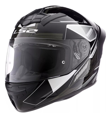 Casco Integral Moto Ls2 352 Rookie Beta Spoiler Aleron Rpm