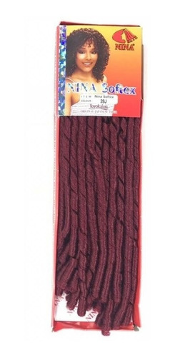 Kit 6 Cabelo Cacheado Dreads Original Nina Softex Crochet