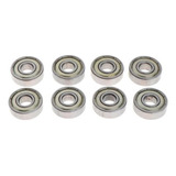 3 X 8 Piezas Pro Precision 608z Skate Ball Bearing Deck