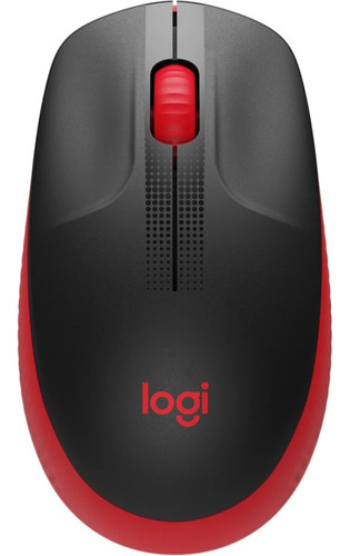 Mouse Logitech Inalambrico Usb M190 Wireless Usb Rojo Full