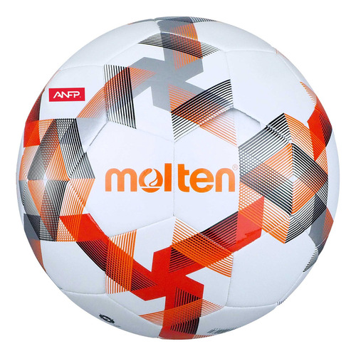 Balón Fútbol Molten 1000 Fg Anfp 2024 Naranjo Color Blanco