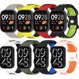 8 Correas Sport Para Xiaomi Mi Band 8 Pro / Redmi Watch 4