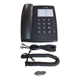 Telefono De Linea Vi.com Color Negro Modelo 2900