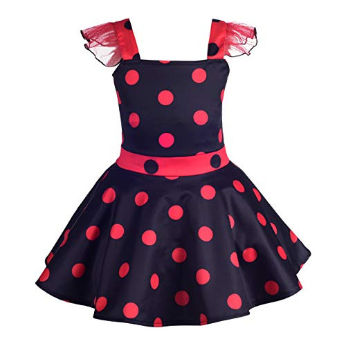 Chicas Lunares Ladybug Dress Up Disfraz Cumpleaños Hal...