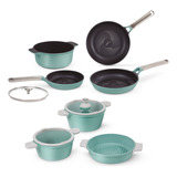 Batería De Cocina Jade Cook Pro Series + Jade Pop 11 Piezas