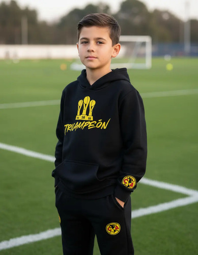 Conjuntos Pants Niño Club América Águilas Tricampeón