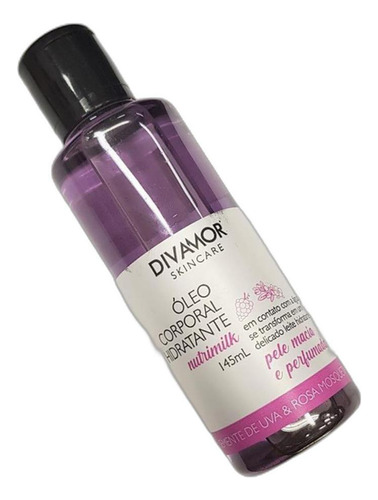 Oleo Corporal Semente De Uva E Rosa Mosqueta Divamor 145ml