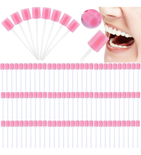 Cotonete Oral Para Limpeza De Dentes De 300 Unidades