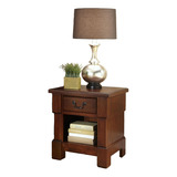 The Aspen Rustic Cherry Night Stand De Home Styles