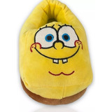 Pantufla Peluche Bob Esponja Pantalone Cuadrados 15-20 Niños