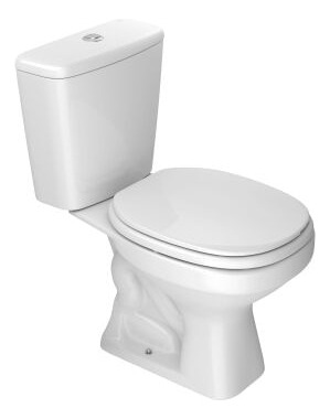 Kit Vaso Sanitário Com Caixa Acoplada Aspen Branco Acionamen