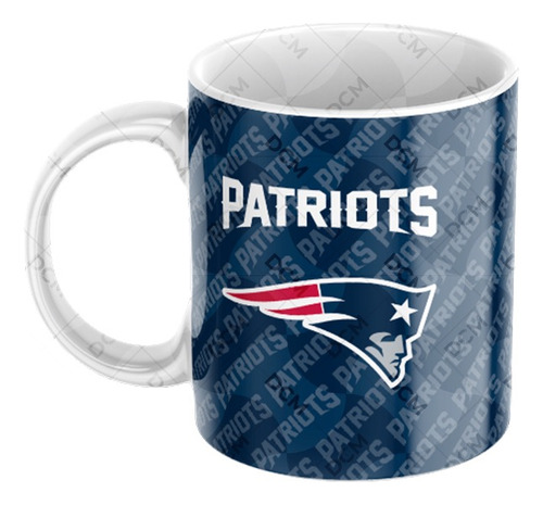 Taza Personalizada Equipo Fútbol Americano Nfl