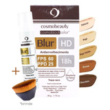 Cosmobeauty Filtro Solar Blur Hd Chocolate Fps 60 + Pincel