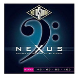 Rotosound Nxb45 Nexus Cuerdas Para Guitarra Bajo Con Reve