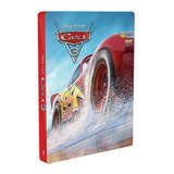 Carros 3 - Edição Steelbook - Pixar - 3 Discos Blu-ray E 3d