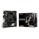 Placa Mãe Biostar B450mhp Chipset B450 Amd Am4 Matx Ddr4