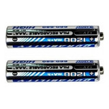 Baterias Aaa Recargables 1200mah Paquete De 2