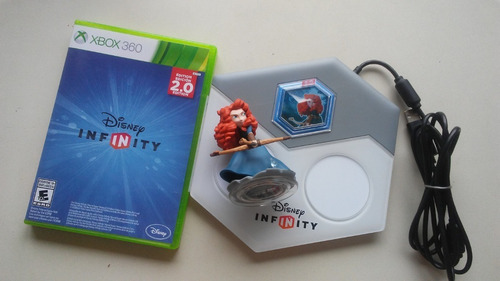 Set Disney Infinity2.0 Xbox360 Inc.base, Merida, Y Powerdisc