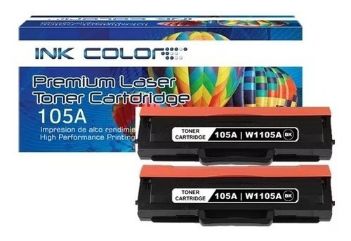 Pack 2 Toner Genérico 105a Impr Hp 135a 137fnw 107mfp 135mf 